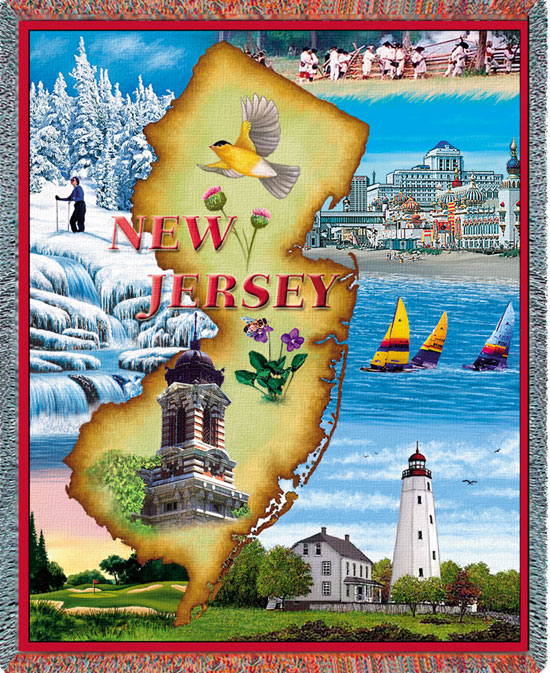 D155-3070-70*54 New Jersey (States) Tapestries: Tapestry gallery - Over 1500 tapestries and tapestry decorating accessories - Finest quality - Wide selection - Competitive prices - Source for wholesa