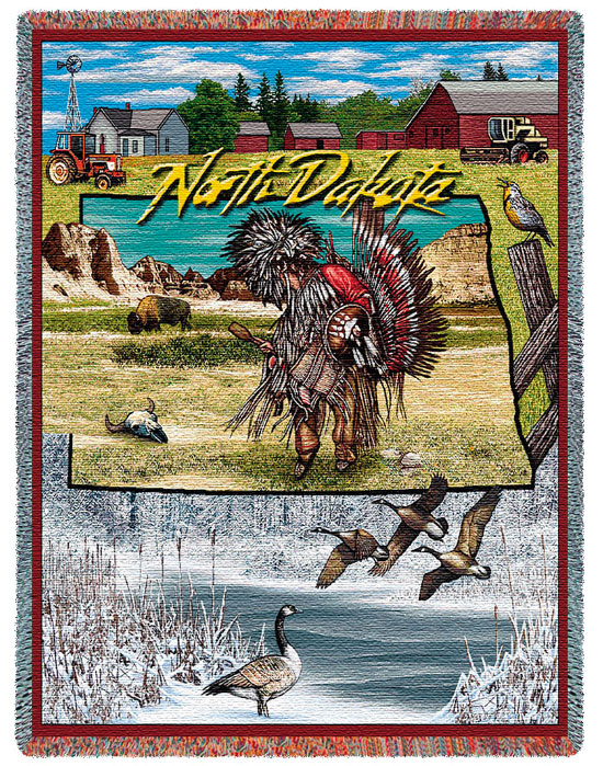 D155-3073-70*54 North Dakota (States) Tapestries: Tapestry gallery - Over 1500 tapestries and tapestry decorating accessories - Finest quality - Wide selection - Competitive prices - Source for whole