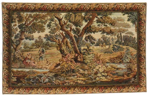 D155-309-46*66 Hunters Resting (Cacciatori 1749) Tapestries: Tapestry gallery - Over 1500 tapestries and tapestry decorating accessories - Finest quality - Wide selection - Competitive prices - Sourc
