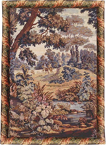 D155-310-46*34 Horsemen Depart (Battuta-1751) Tapestries: Tapestry gallery - Over 1500 tapestries and tapestry decorating accessories - Finest quality - Wide selection - Competitive prices - Source f