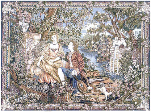D155-3106-52*64 Romeo and Juliet  Tapestries: Tapestry gallery - Over 1500 tapestries and tapestry decorating accessories - Finest quality - Wide selection - Competitive prices - Source for wholesale
