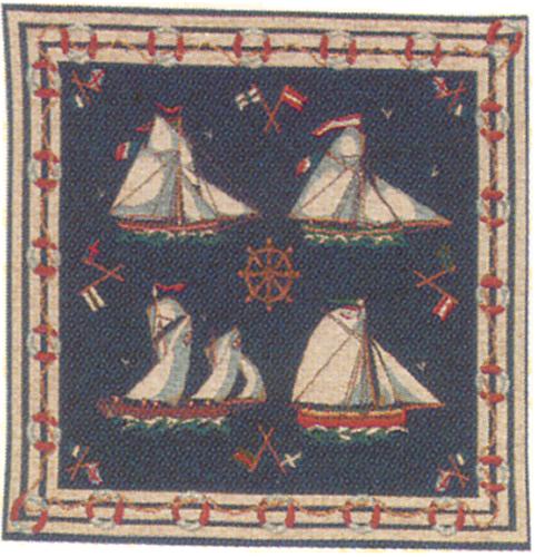 D155-315-18*18 Nautical 1278/3 Tapestries: Tapestry gallery - Over 1500 tapestries and tapestry decorating accessories - Finest quality - Wide selection - Competitive prices - Source for wholesale ta