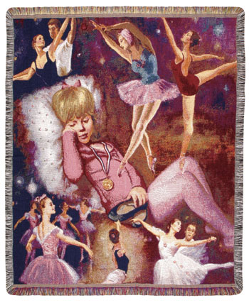 D155-3155-60*50 Ballerina Dreams (Babies n More) Tapestries: Tapestry gallery - Over 1500 tapestries and tapestry decorating accessories - Finest quality - Wide selection - Competitive prices - Sourc