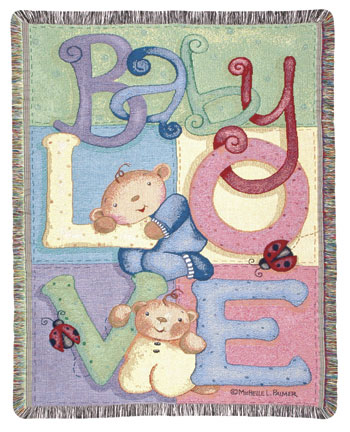 D155-3166-50*40 Baby Love Gift Size (Babies n More) Tapestries: Tapestry gallery - Over 1500 tapestries and tapestry decorating accessories - Finest quality - Wide selection - Competitive prices - So