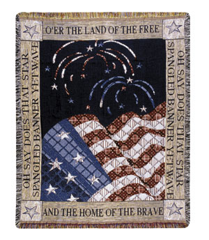 D155-3180-60*50 Land of the Free (Americana) Tapestries: Tapestry gallery - Over 1500 tapestries and tapestry decorating accessories - Finest quality - Wide selection - Competitive prices - Source fo