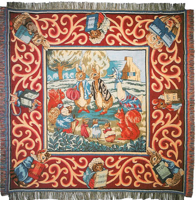 D155-319-56*56 Beatrix Potter 746 Tapestries: Tapestry gallery - Over 1500 tapestries and tapestry decorating accessories - Finest quality - Wide selection - Competitive prices - Source for wholesale