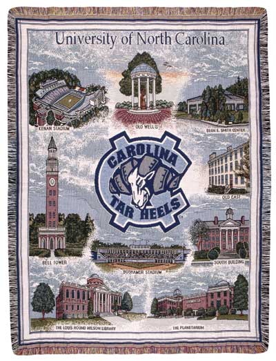 D155-3191-60*50 University of North Carolina (Collegiate) Tapestries: Tapestry gallery - Over 1500 tapestries and tapestry decorating accessories - Finest quality - Wide selection - Competitive price