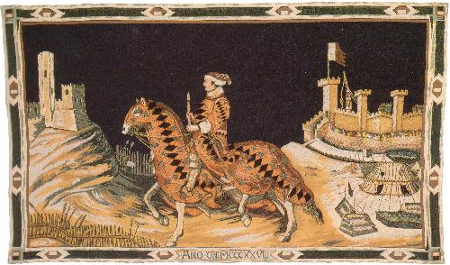 D155-32-38*62 Condottiere Tapestries: Tapestry gallery - Over 1500 tapestries and tapestry decorating accessories - Finest quality - Wide selection - Competitive prices - Source for wholesale tapestr