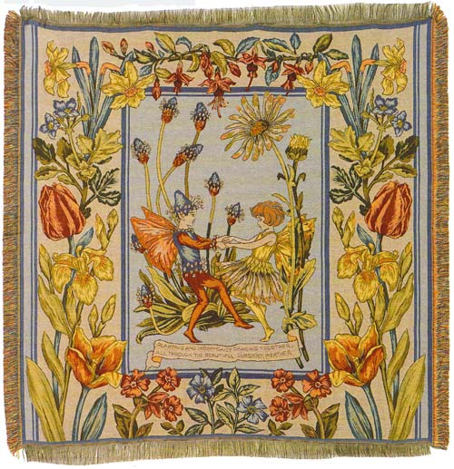 D155-320-56*56 Cicely Mary Barker (743) Tapestries: Tapestry gallery - Over 1500 tapestries and tapestry decorating accessories - Finest quality - Wide selection - Competitive prices - Source for who