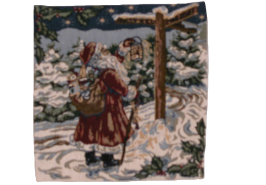 D155-3221-5*5 Santa (Christmas) Tapestries: Tapestry gallery - Over 1500 tapestries and tapestry decorating accessories - Finest quality - Wide selection - Competitive prices - Source for wholesale t