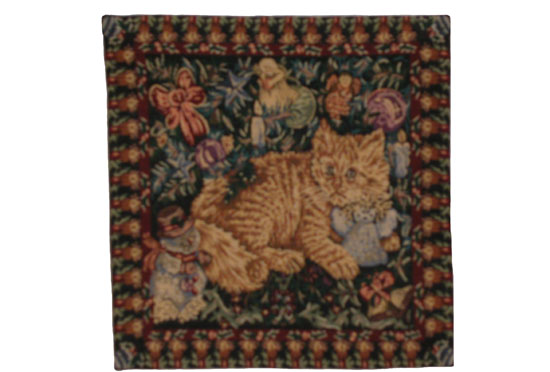 D155-3222-14*14 Cat Tapestries: Tapestry gallery - Over 1500 tapestries and tapestry decorating accessories - Finest quality - Wide selection - Competitive prices - Source for wholesale tapestry 