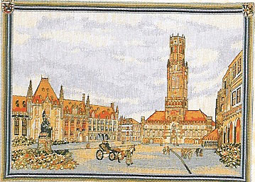 D155-352-18*25 Views of Bruges- 1147 Tapestries: Tapestry gallery - Over 1500 tapestries and tapestry decorating accessories - Finest quality - Wide selection - Competitive prices - Source for wholes