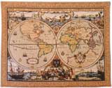 D155-393-35*45 Map 7678 Tapestries: Tapestry gallery - Over 1500 tapestries and tapestry decorating accessories - Finest quality - Wide selection - Competitive prices - Source for wholesale tapestry 