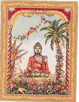 D155-396-45*35 Buddha Tapestries: Tapestry gallery - Over 1500 tapestries and tapestry decorating accessories - Finest quality - Wide selection - Competitive prices - Source for wholesale tapestry 