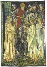 D155-42-54*40 The Holy Grail (Left Panel) Tapestries: Tapestry gallery - Over 1500 tapestries and tapestry decorating accessories - Finest quality - Wide selection - Competitive prices - Source for w