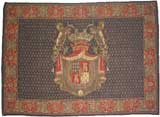 D155-426-56*76 Blason Tours Horizontal (Black) Tapestries: Tapestry gallery - Over 1500 tapestries and tapestry decorating accessories - Finest quality - Wide selection - Competitive prices - Source 