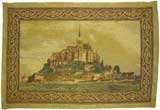 D155-436-40*56 Mont Saint Michel Tapestries: Tapestry gallery - Over 1500 tapestries and tapestry decorating accessories - Finest quality - Wide selection - Competitive prices - Source for wholesale 
