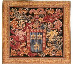 D155-492-34*32 Heaume (7805) Tapestries: Tapestry gallery - Over 1500 tapestries and tapestry decorating accessories - Finest quality - Wide selection - Competitive prices - Source for wholesale tape