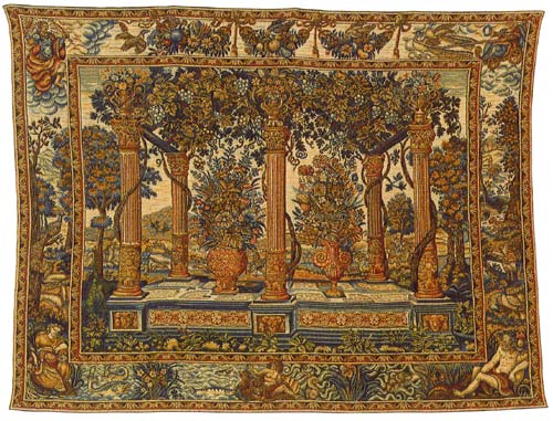 D155-500-51*65 Galeries Tapestries: Tapestry gallery - Over 1500 tapestries and tapestry decorating accessories - Finest quality - Wide selection - Competitive prices - Source for wholesale tapestry 
