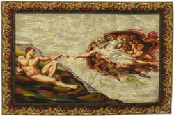 D155-518-34*46 The Creation Tapestries: Tapestry gallery - Over 1500 tapestries and tapestry decorating accessories - Finest quality - Wide selection - Competitive prices - Source for wholesale tapes
