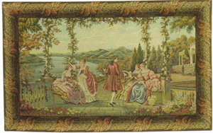 D155-525-49*80 Ladies at Lake Como Tapestries: Tapestry gallery - Over 1500 tapestries and tapestry decorating accessories - Finest quality - Wide selection - Competitive prices - Source for wholesal