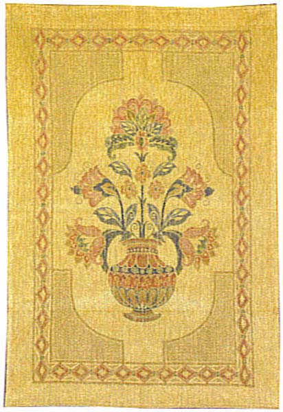 D155-639-54*40 Flowers in Pot Tapestries: Tapestry gallery - Over 1500 tapestries and tapestry decorating accessories - Finest quality - Wide selection - Competitive prices - Source for wholesale tap