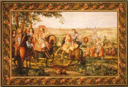 D155-660-78*118 La Prise de Lille Tapestries: Tapestry gallery - Over 1500 tapestries and tapestry decorating accessories - Finest quality - Wide selection - Competitive prices - Source for wholesale