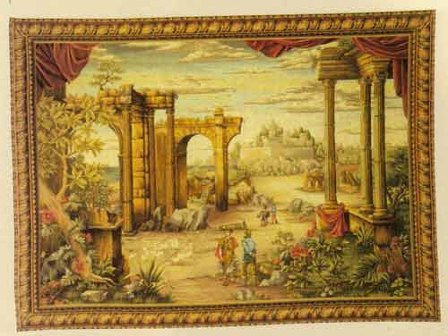 D155-685-60*80 Vue Antique Tapestries: Tapestry gallery - Over 1500 tapestries and tapestry decorating accessories - Finest quality - Wide selection - Competitive prices - Source for wholesale tapest