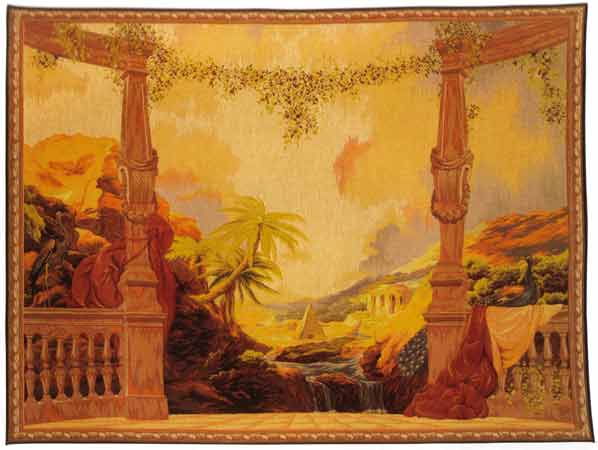D155-686-60*80 Panoramique Tapestries: Tapestry gallery - Over 1500 tapestries and tapestry decorating accessories - Finest quality - Wide selection - Competitive prices - Source for wholesale tapest