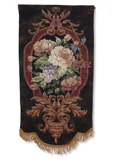 D155-743-45*21 Rose and Hydrangea Tapestries: Tapestry gallery - Over 1500 tapestries and tapestry decorating accessories - Finest quality - Wide selection - Competitive prices - Source for wholesale
