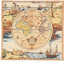 D155-77-19*19 Map Tapestries: Tapestry gallery - Over 1500 tapestries and tapestry decorating accessories - Finest quality - Wide selection - Competitive prices - Source for wholesale tapestry 