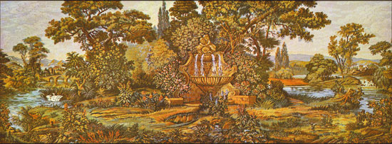 D155-776-18*55 Fontana (W/O border -1130) Tapestries: Tapestry gallery - Over 1500 tapestries and tapestry decorating accessories - Finest quality - Wide selection - Competitive prices - Source for w