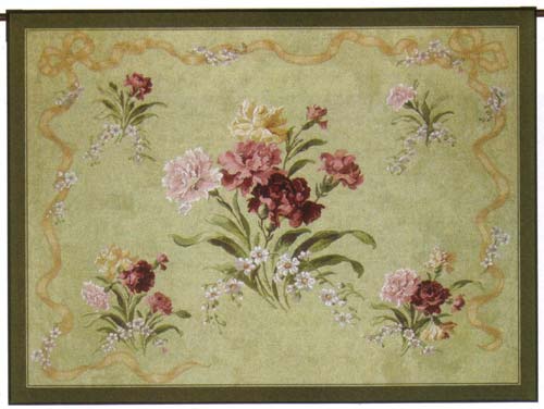 D155-786-40*54 Carnation Ballet Tapestries: Tapestry gallery - Over 1500 tapestries and tapestry decorating accessories - Finest quality - Wide selection - Competitive prices - Source for wholesale t