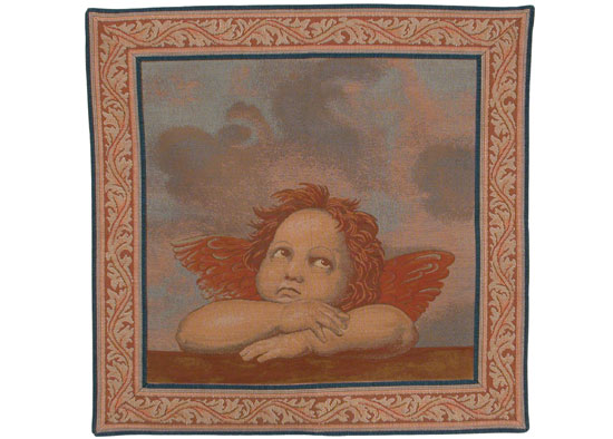 D155-795-22*21 Raphaels Angel (right panel) Tapestries: Tapestry gallery - Over 1500 tapestries and tapestry decorating accessories - Finest quality - Wide selection - Competitive prices - Source for
