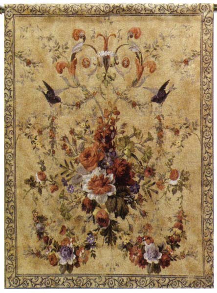 D155-806-54*40 Heirloom Tapestries: Tapestry gallery - Over 1500 tapestries and tapestry decorating accessories - Finest quality - Wide selection - Competitive prices - Source for wholesale tapestry 