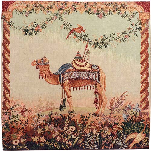 D155-889-19*19 Camel (7880) Tapestries: Tapestry gallery - Over 1500 tapestries and tapestry decorating accessories - Finest quality - Wide selection - Competitive prices - Source for wholesale tapes