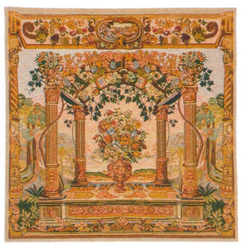 D155-891-19*19 Terrasse (7816) Tapestries: Tapestry gallery - Over 1500 tapestries and tapestry decorating accessories - Finest quality - Wide selection - Competitive prices - Source for wholesale ta