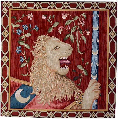 D155-897-19*19 Unicorns (7675) Tapestries: Tapestry gallery - Over 1500 tapestries and tapestry decorating accessories - Finest quality - Wide selection - Competitive prices - Source for wholesale ta