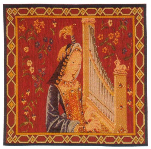 D155-900-19*19 Louie (7748) Tapestries: Tapestry gallery - Over 1500 tapestries and tapestry decorating accessories - Finest quality - Wide selection - Competitive prices - Source for wholesale tapes