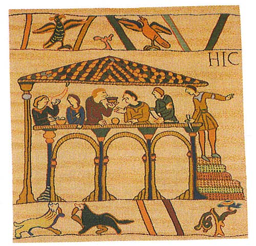 D155-901-19*19 Bayeux (75742) Tapestries: Tapestry gallery - Over 1500 tapestries and tapestry decorating accessories - Finest quality - Wide selection - Competitive prices - Source for wholesale tap