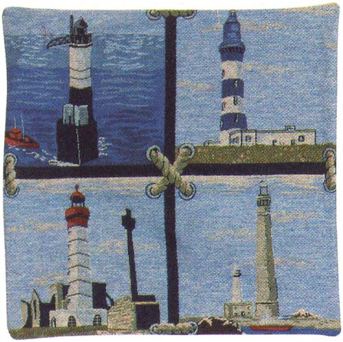 D155-916-18*18 Nautical (1082) Tapestries: Tapestry gallery - Over 1500 tapestries and tapestry decorating accessories - Finest quality - Wide selection - Competitive prices - Source for wholesale ta