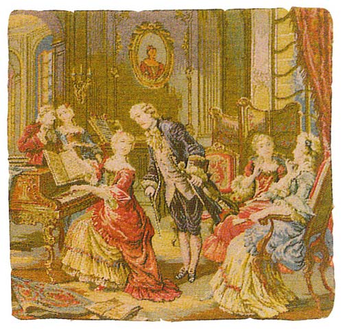 D155-919-18*18 R&M (2R) Tapestries: Tapestry gallery - Over 1500 tapestries and tapestry decorating accessories - Finest quality - Wide selection - Competitive prices - Source for wholesale tapestry 