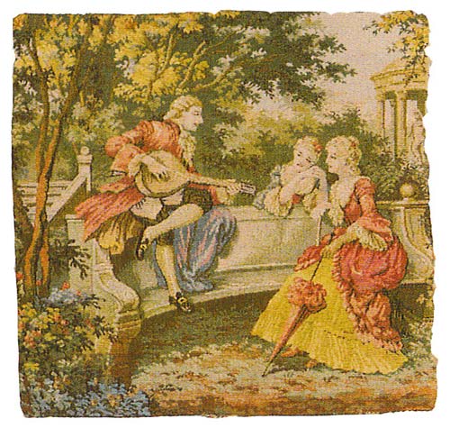 D155-920-18*18 R&M (18L) Tapestries: Tapestry gallery - Over 1500 tapestries and tapestry decorating accessories - Finest quality - Wide selection - Competitive prices - Source for wholesale tapestry
