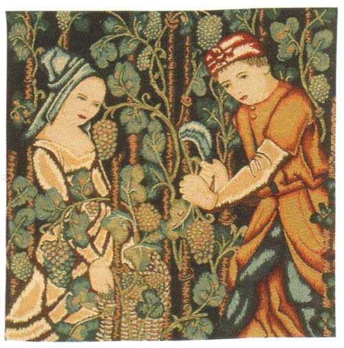 D155-936-18*18 Medieval (1006) Tapestries: Tapestry gallery - Over 1500 tapestries and tapestry decorating accessories - Finest quality - Wide selection - Competitive prices - Source for wholesale ta