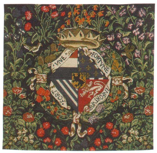 D155-942-18*18 Medieval Crest (898) Tapestries: Tapestry gallery - Over 1500 tapestries and tapestry decorating accessories - Finest quality - Wide selection - Competitive prices - Source for wholesa