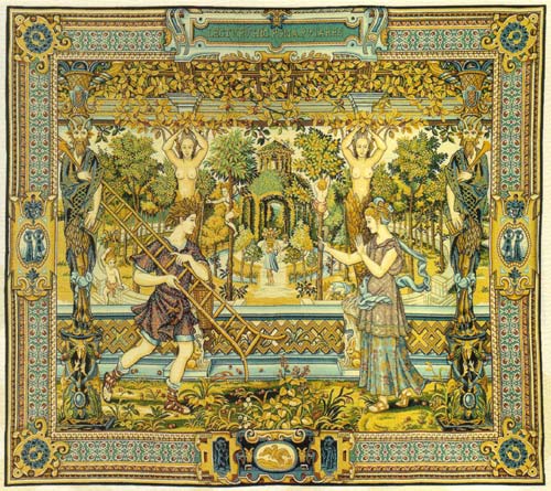 D155-974-51*57 Vertumnus Tapestries: Tapestry gallery - Over 1500 tapestries and tapestry decorating accessories - Finest quality - Wide selection - Competitive prices - Source for wholesale tapestry