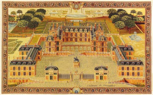 D155-977-27*46 Versailles Tapestries: Tapestry gallery - Over 1500 tapestries and tapestry decorating accessories - Finest quality - Wide selection - Competitive prices - Source for wholesale tapestr