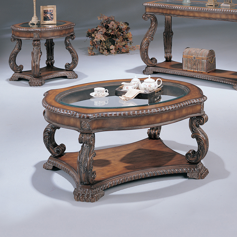 D159-3892 By Coaster Coffee Table Brown Finish