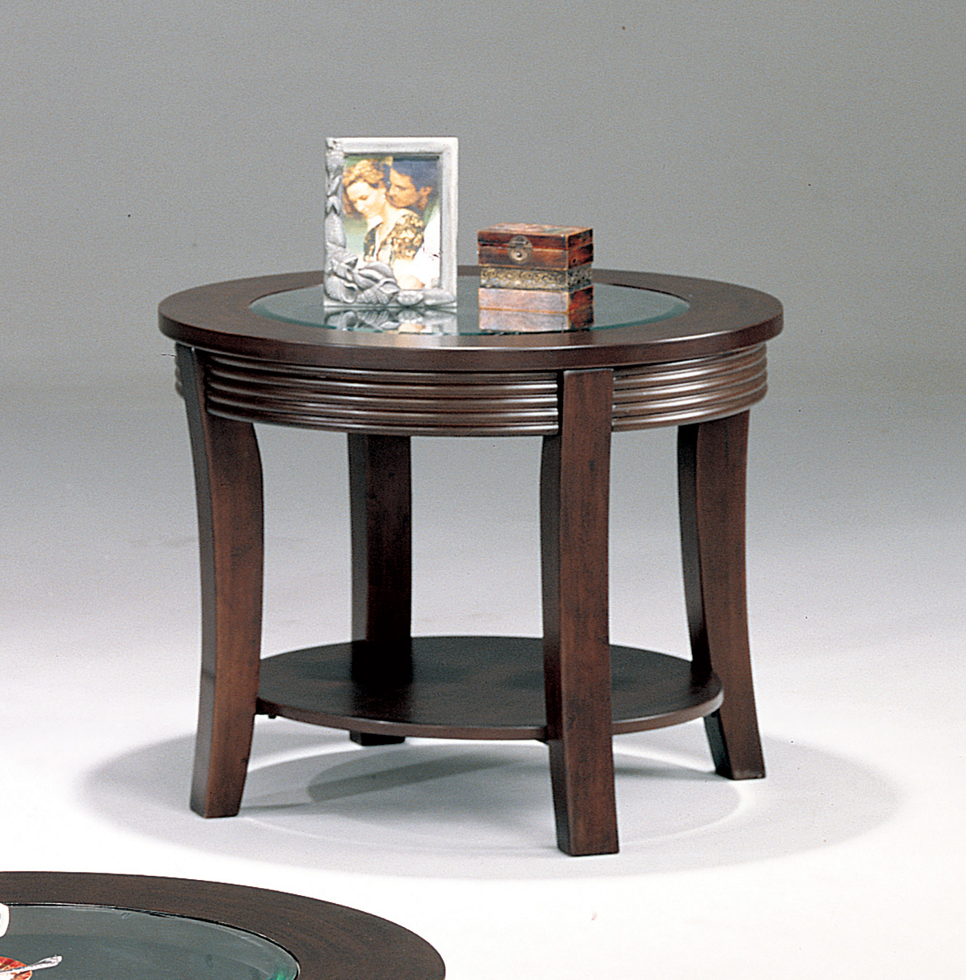 D159-5524 By Coaster End Table Cappuccino Finish