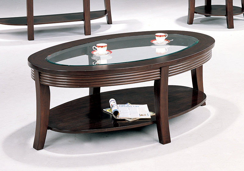 D159-5525 By Coaster Coffee Table Cappuccino Finish